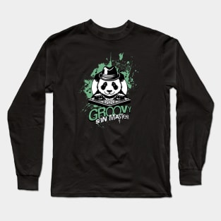 DJ Panda Long Sleeve T-Shirt